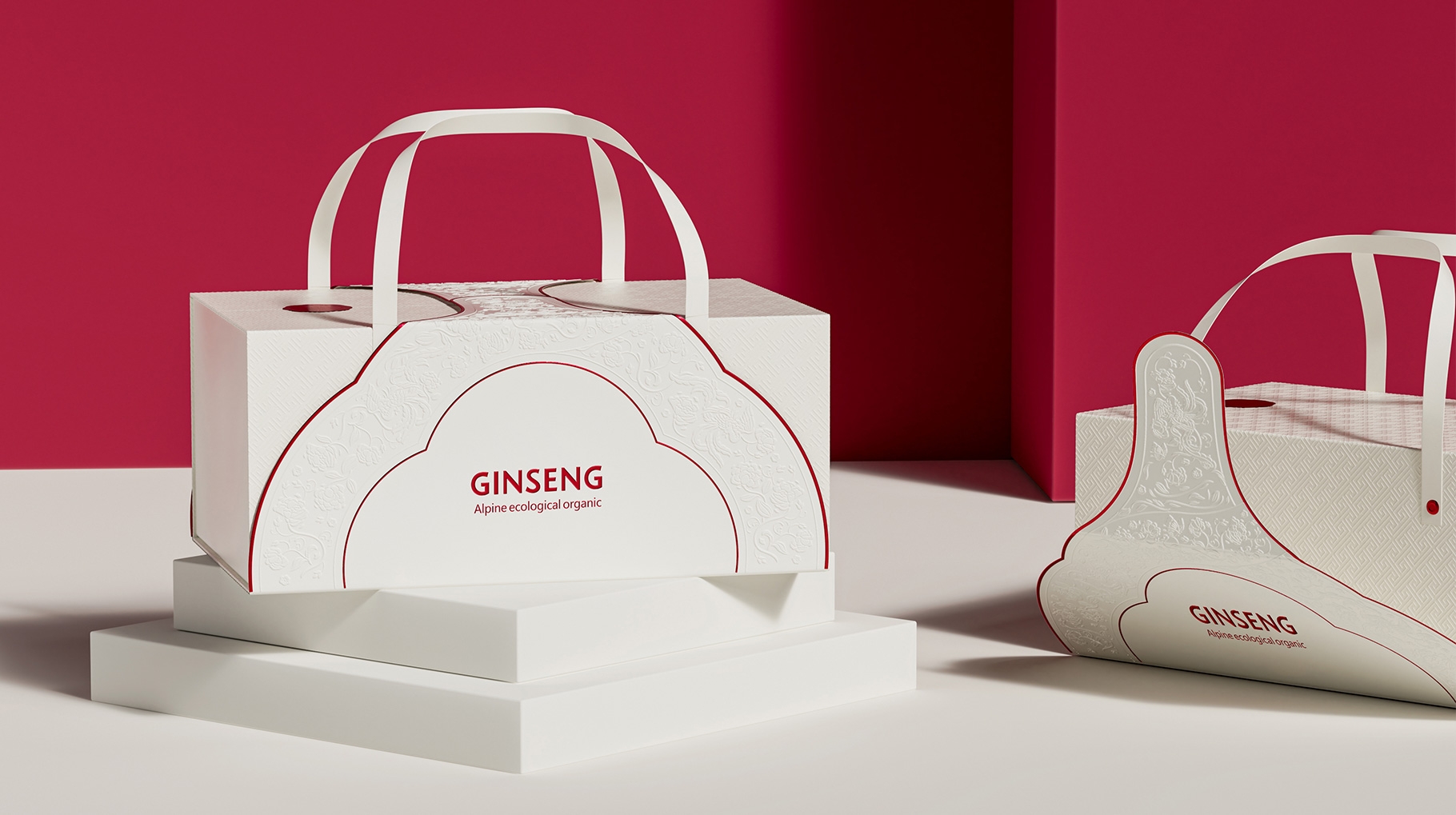 GINSENG高端人參茶產品包裝設計